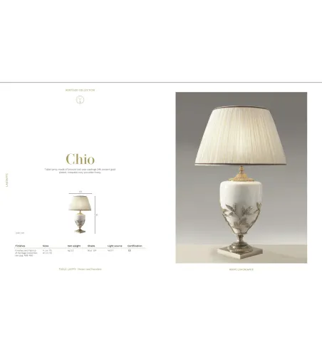 Laudarte - Chio Tischlampe