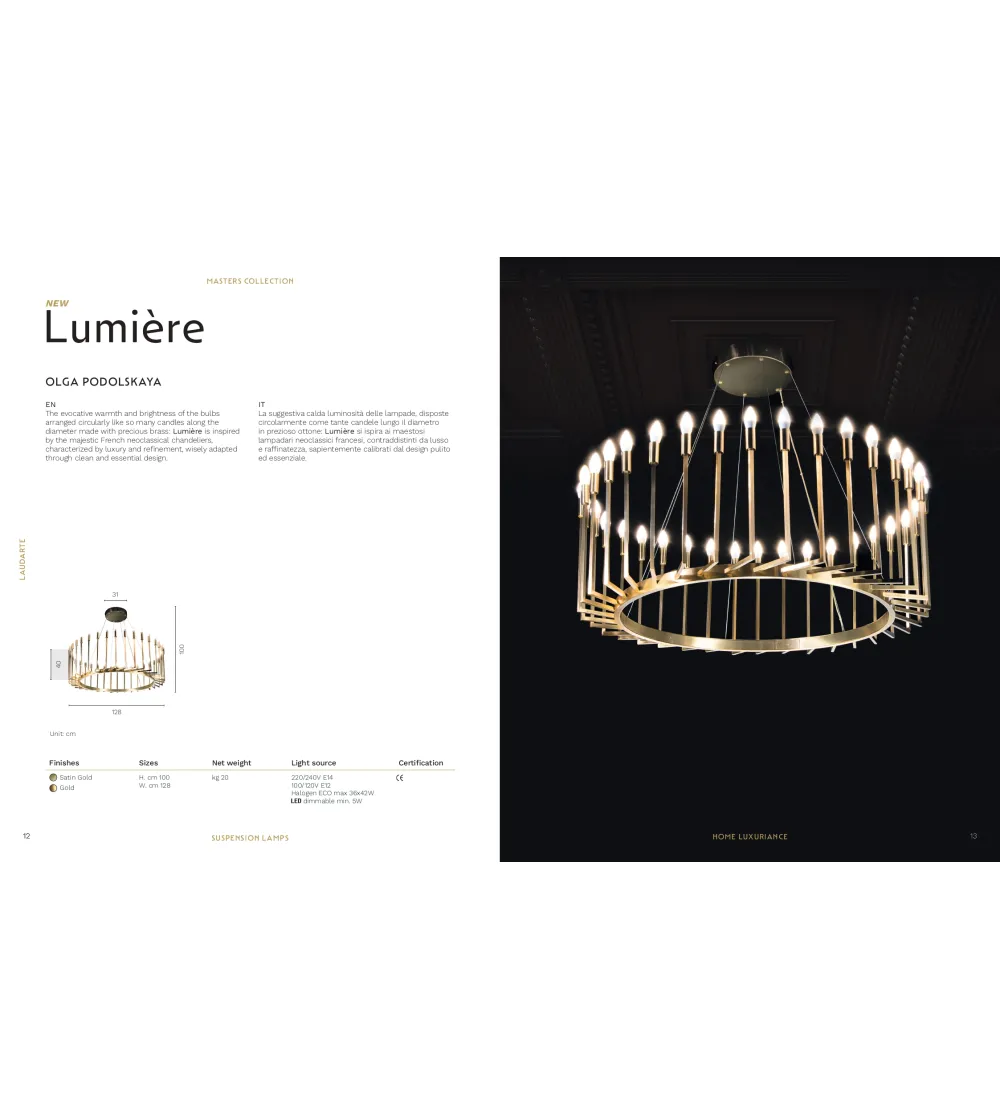 Laudarte - Lumière Chandelier