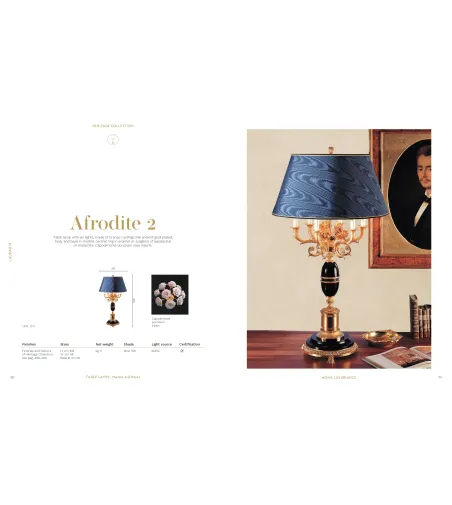 Laudarte - Afrodite II Tischlampe