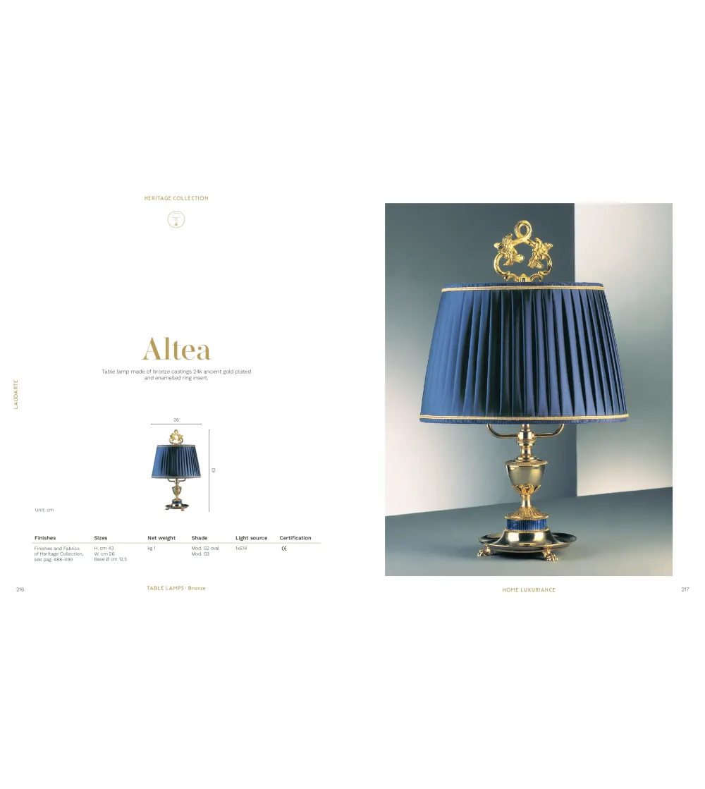 Lampe de Table Altea - Laudarte