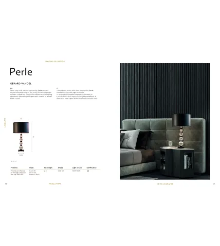 Laudarte - Perle Table Lamp