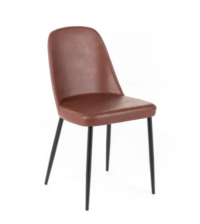 Set 4 Sedie Tamara Bordeaux - Stones