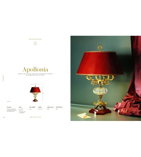 Lampe de Table Apollonia - Laudarte