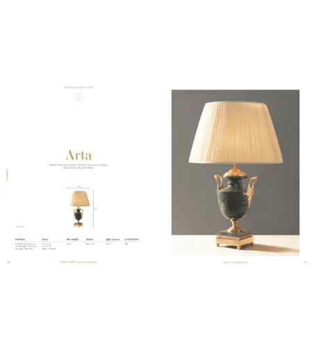 Laudarte - Arta Tischlampe
