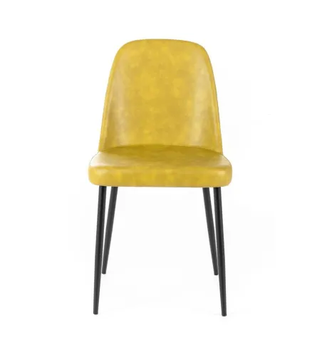 Juego de 4 Sillas Tamara Color Mostaza - Stones