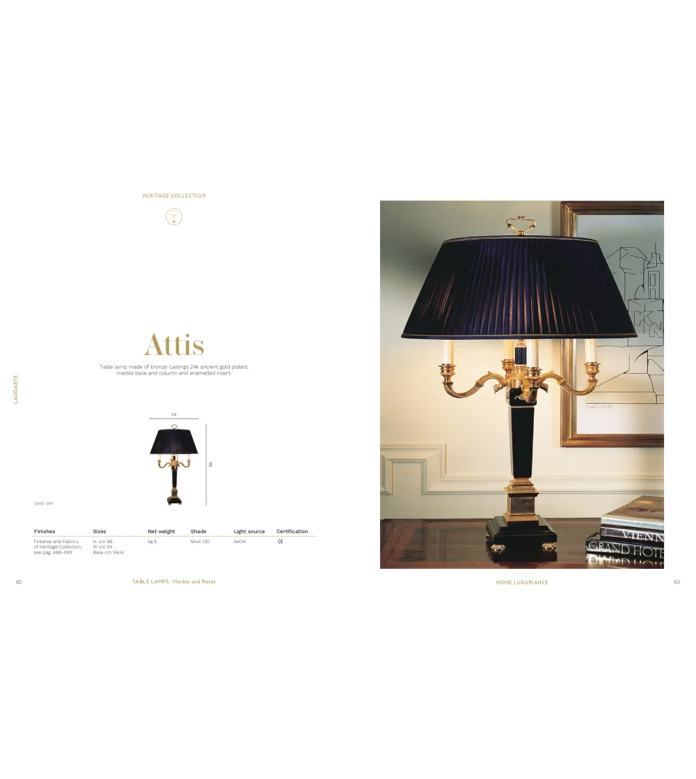 Laudarte - Attis Tischlampe