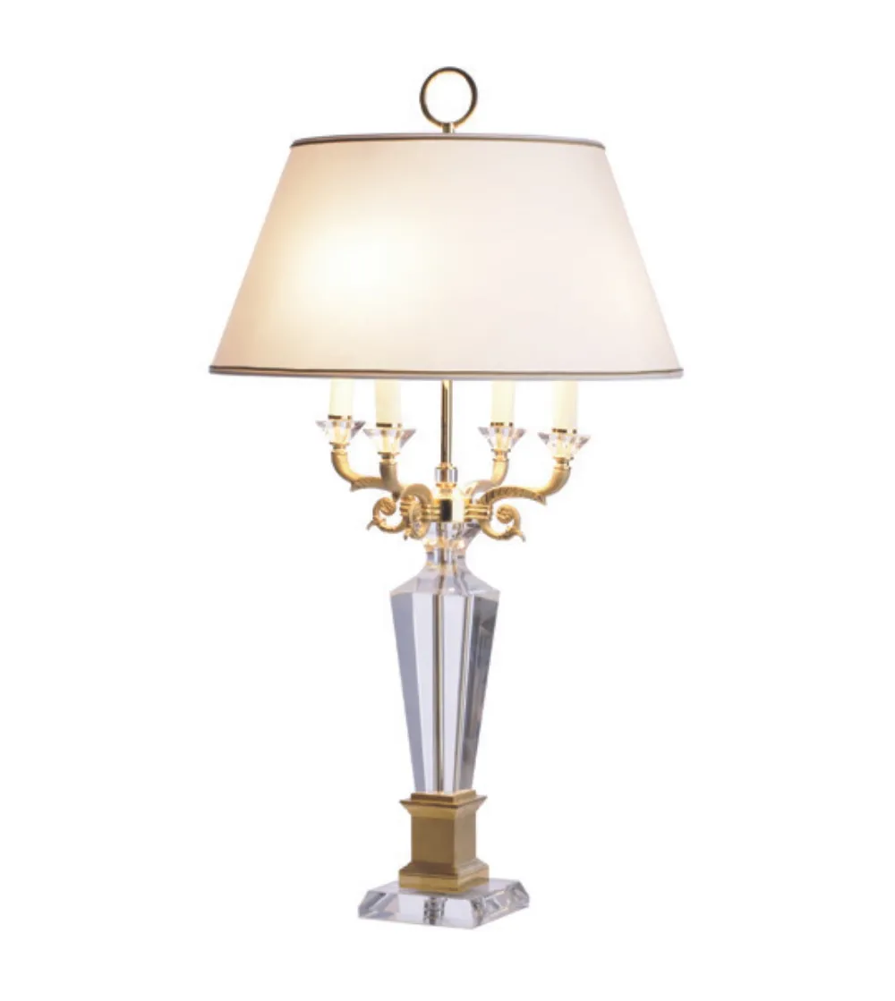Laudarte - Attis Kristall Tischlampe