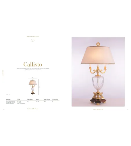 Laudarte - Callisto Table Lamp