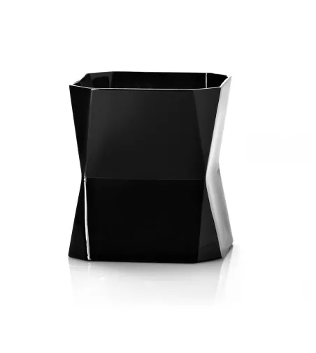 Set 2 Bicchieri Double Old Fashion Black Cini Boeri - Arnolfo di Cambio