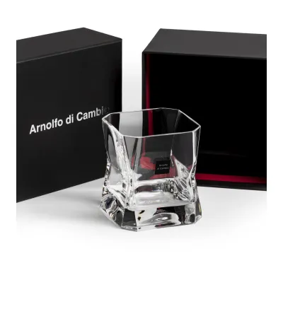 Bicchiere Double Old Fashion Cini Boeri in Luxury Box -...