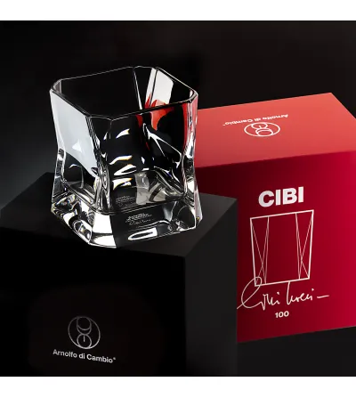 Bicchiere Double Old Fashion Cini Boeri in Luxury Box -... 2