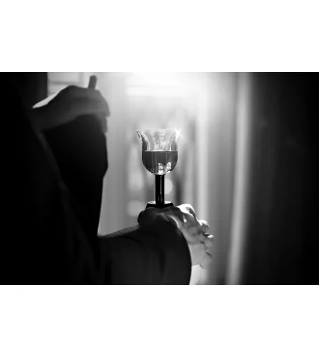 Arnolfo di Cambio - Set of 2 Black Orfeo Water Goblets