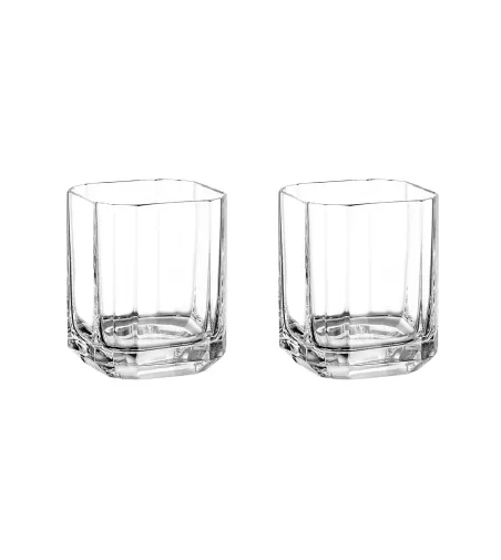 Lot de 2 Verres Old Fashion Polygon - Arnolfo di Cambio