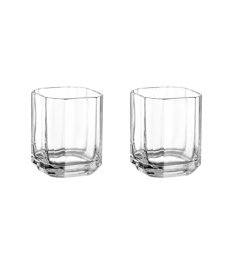 Arnolfo di Cambio - Set mit 2 Polygon Double Old Fashion-Gläsern