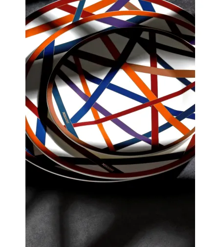 Missoni - Nastri Multicolor Charger Plate