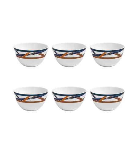 Juego de 6 Cuencos de Arroz Nastri Multicolor - Missoni