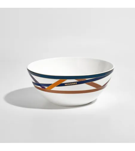 Missoni - Set of 6 Nastri Multicolor Soup Bowls