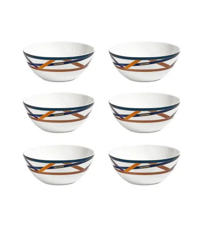 Juego de 6 Cuencos para Sopa Nastri Multicolor - Missoni