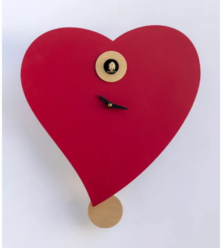 Horloge À Coucou Murale Avec Pendule Cuore - Pirondini