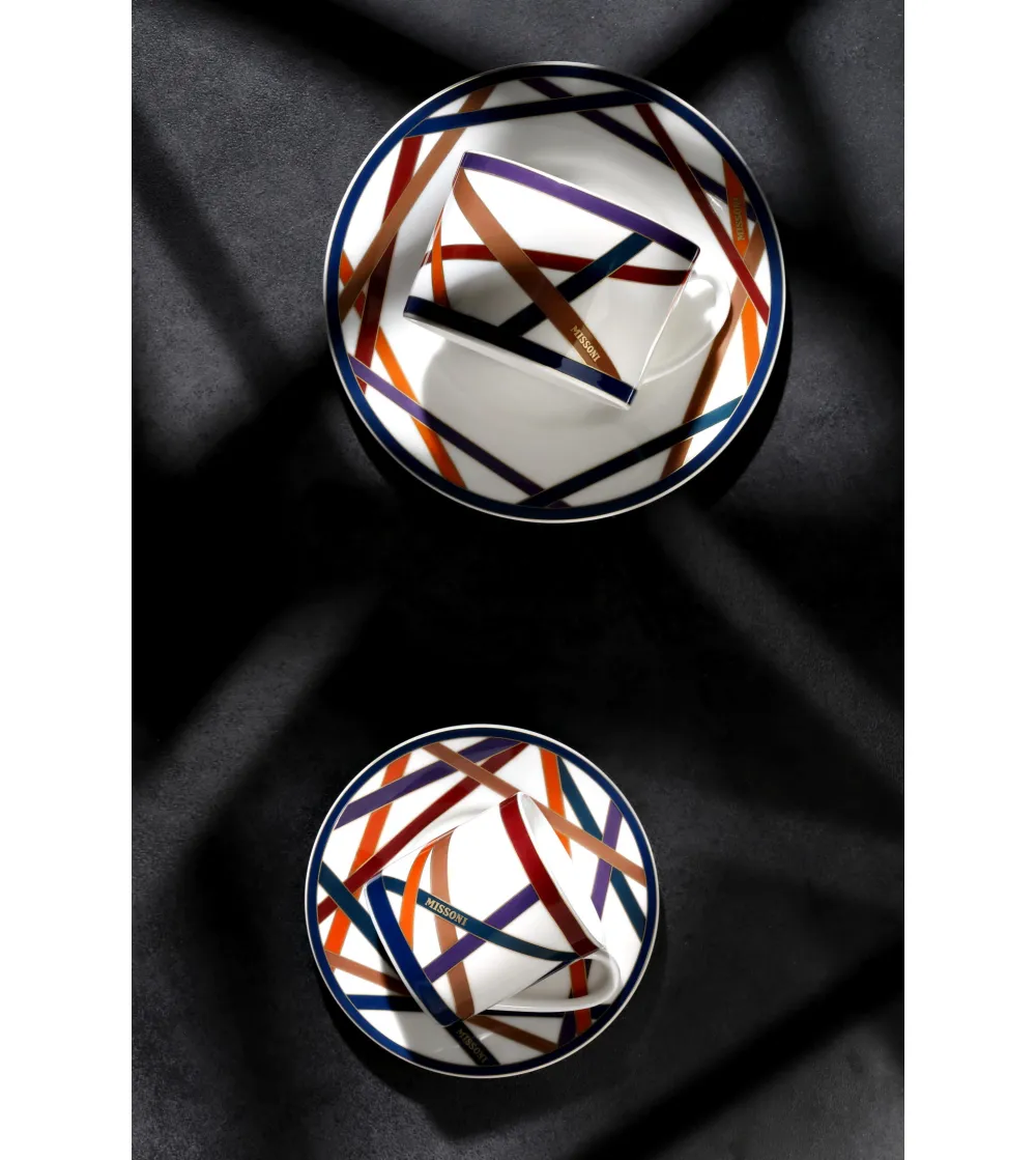 Juego de 6 Platos de Tazas de Café...