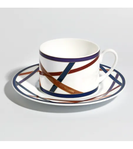 Servicio de Té de 9 Piezas Nastri Multicolor - Missoni