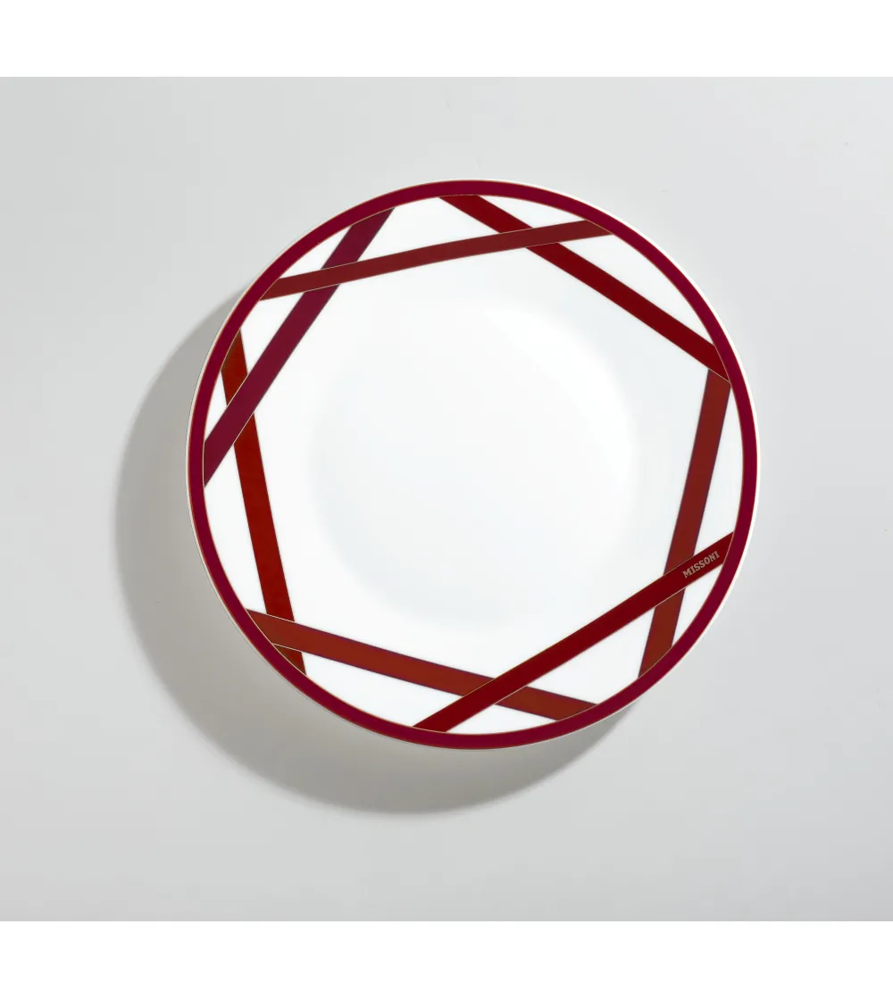 Missoni - Set of 6 Nastri Bordeaux...