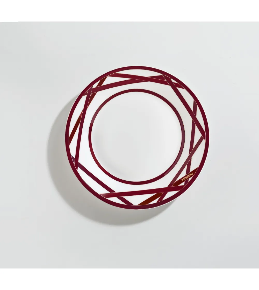 Lot de 6 Assiettes Creuses Nastri...