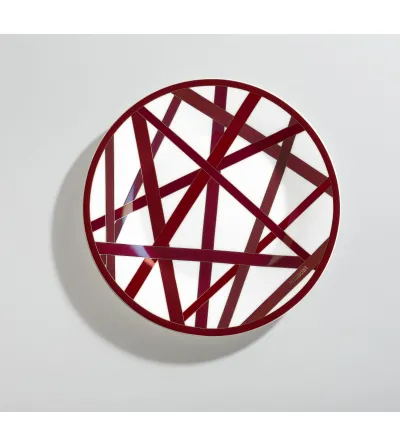 Missoni - Set of 6 Nastri Bordeaux Dessert Plates 2