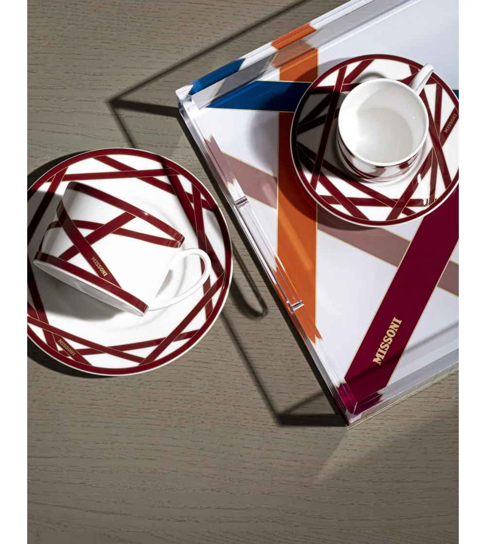 Missoni - Set of 6 Nastri Bordeaux...