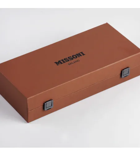 Missoni - Luxury Box with 2 Nastri Bordeaux Coffee Cups