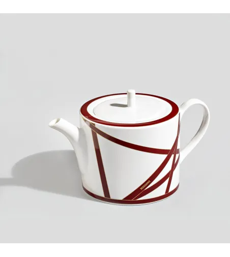 Servizio Caffè 15 Pezzi Nastri Bordeaux - Missoni