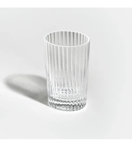 Juego de 6 Vasos de Agua Nastri Transparente - Missoni