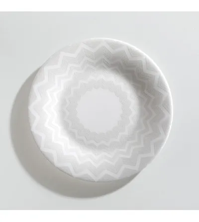 Missoni - Set mit 6 Zig Zag White Brot- oder Butterteller 2