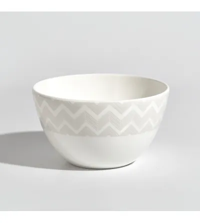Lot de 6 Bols à Riz Zig Zag White - Missoni 2
