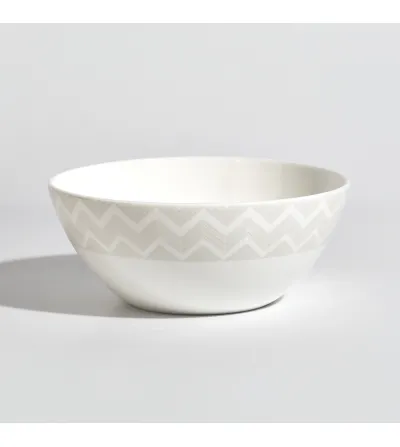 Lot de 6 Bols à Soupe Zig Zag White - Missoni 2