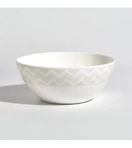 Juego de 6 Cuencos para Sopa Zig Zag White - Missoni