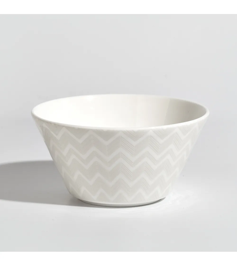 Missoni - Set mit 6 Zig Zag White...