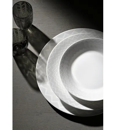 Ensemble de Table de 41 Pièces Zig Zag White - Missoni 2