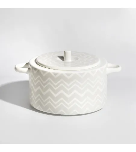 Ensemble de Table de 53 Pièces Zig Zag White - Missoni
