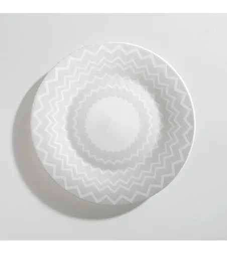 Juego de Mesa de 53 Piezas Zig Zag White - Missoni