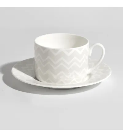 Missoni - Set mit 6 Zig Zag White Teetassen 2