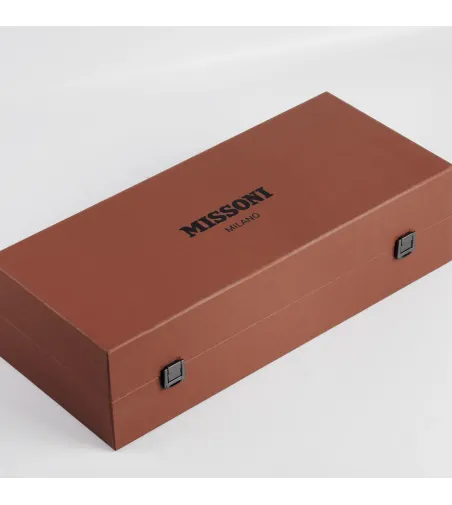 Luxury Box con 2 Tazze da Tè Zig Zag White - Missoni
