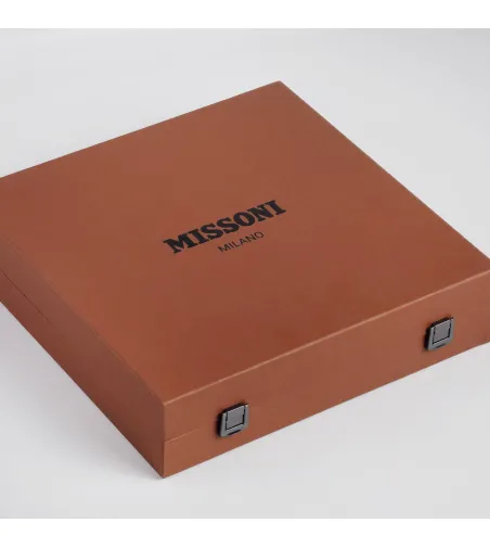 Missoni - Luxury Box with 6 Zig Zag White Tea Cups