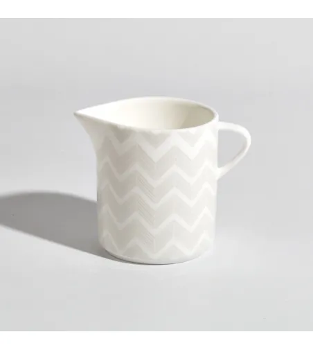 Missoni - 9 Piece Zig Zag White Tea Service
