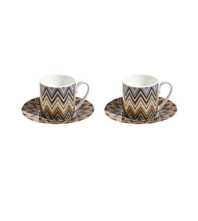 Luxury Box con 2 Tazze da Caffè Zig Zag Jarris 148 - Missoni 2