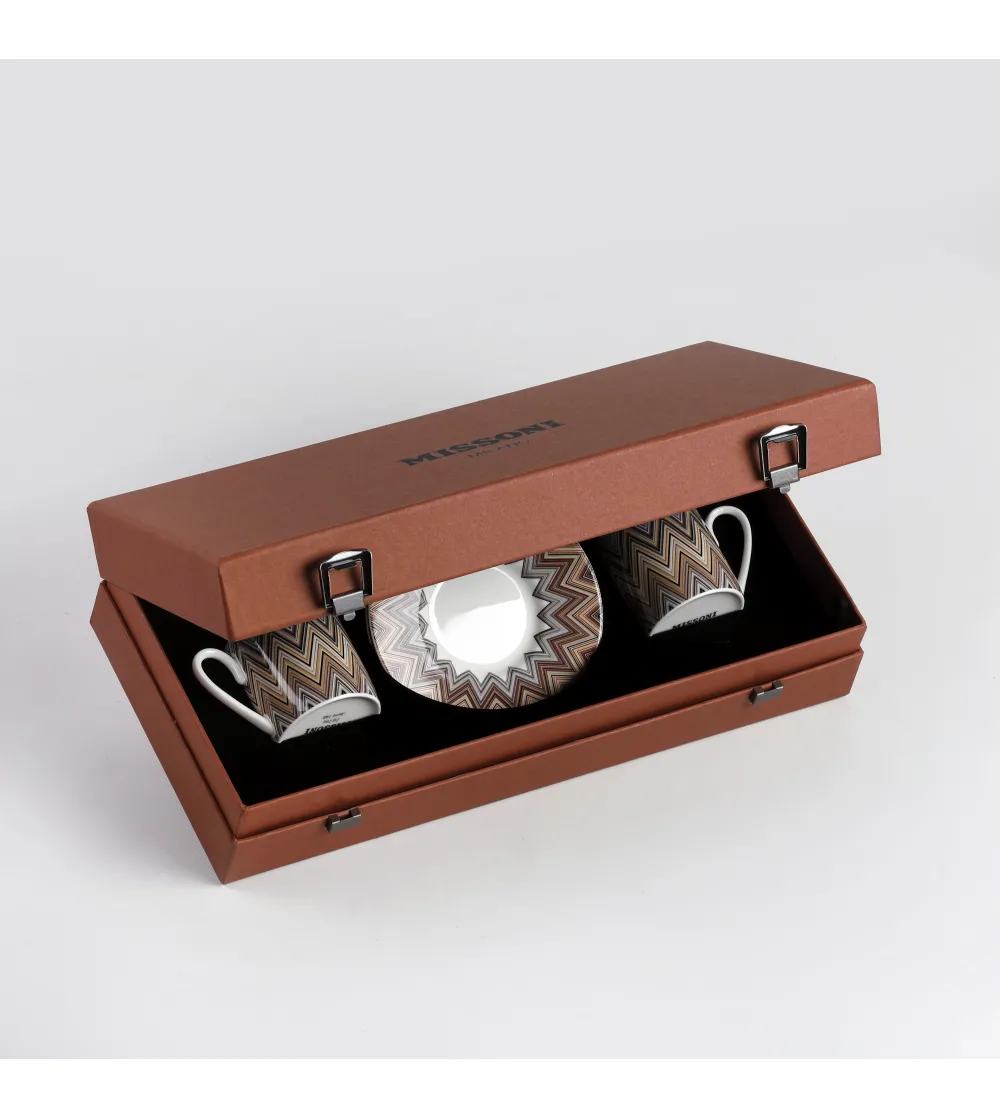 Luxury Box con 2 Tazze da Caffè Zig Zag Jarris 148 - Missoni