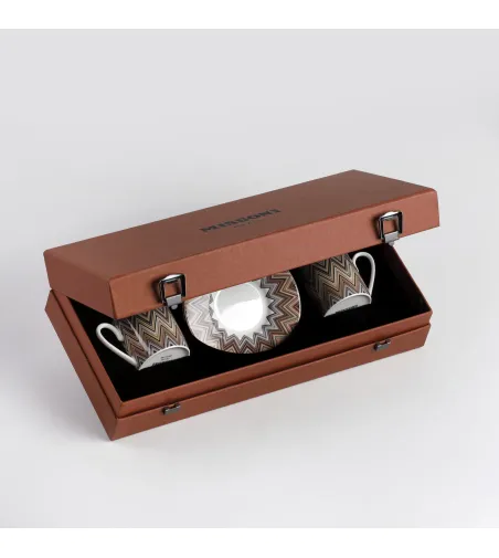 Luxury Box con 2 Tazze da Caffè Zig Zag Jarris 148 - Missoni
