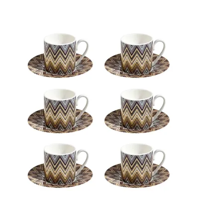 Missoni - Luxury Box mit 6 Zig Zag Jarris 148 Kaffeetassen 2