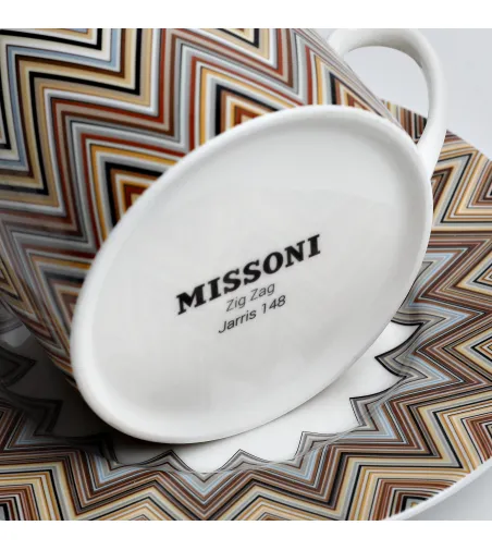 Missoni - Luxury Box with 2 Zig Zag Jarris 148 Tea Cups