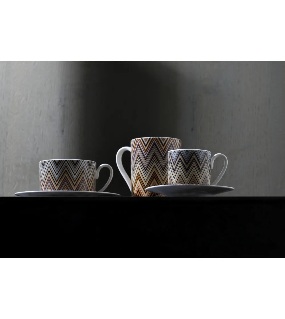 Luxury Box con 2 Tazas de Té Zig Zag...